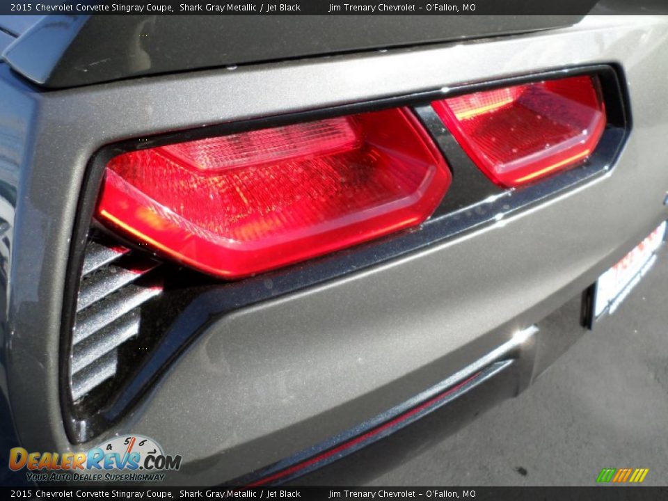 2015 Chevrolet Corvette Stingray Coupe Shark Gray Metallic / Jet Black Photo #29