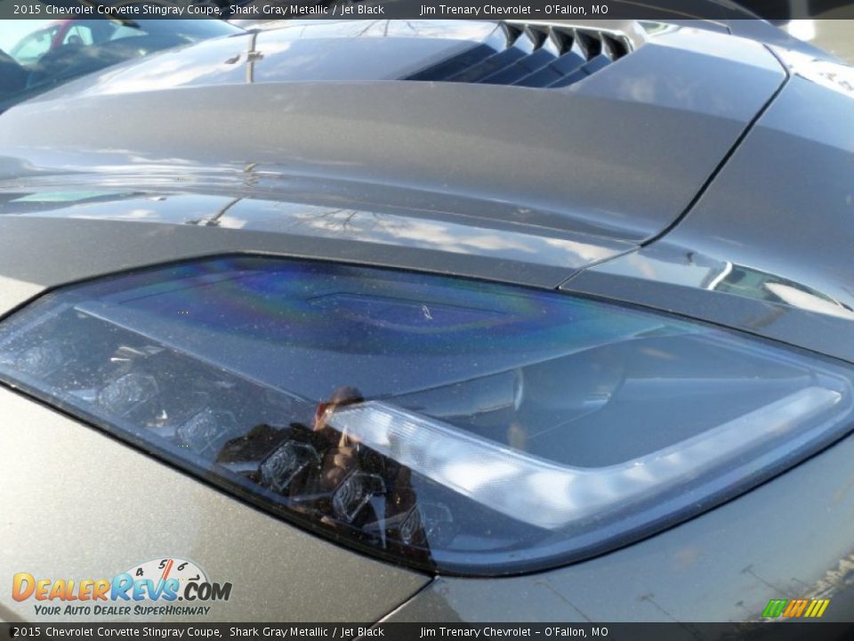 2015 Chevrolet Corvette Stingray Coupe Shark Gray Metallic / Jet Black Photo #30