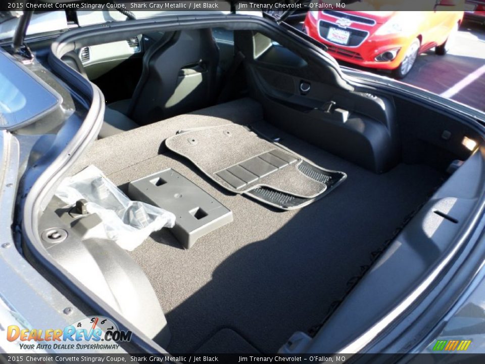 2015 Chevrolet Corvette Stingray Coupe Shark Gray Metallic / Jet Black Photo #31