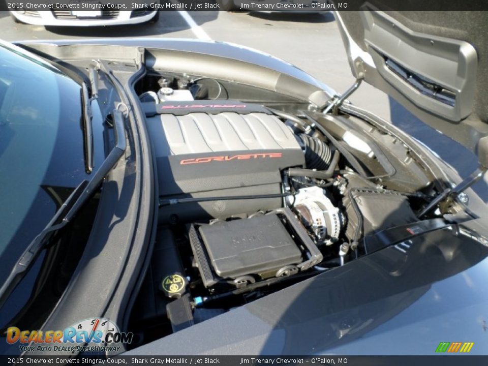 2015 Chevrolet Corvette Stingray Coupe Shark Gray Metallic / Jet Black Photo #32