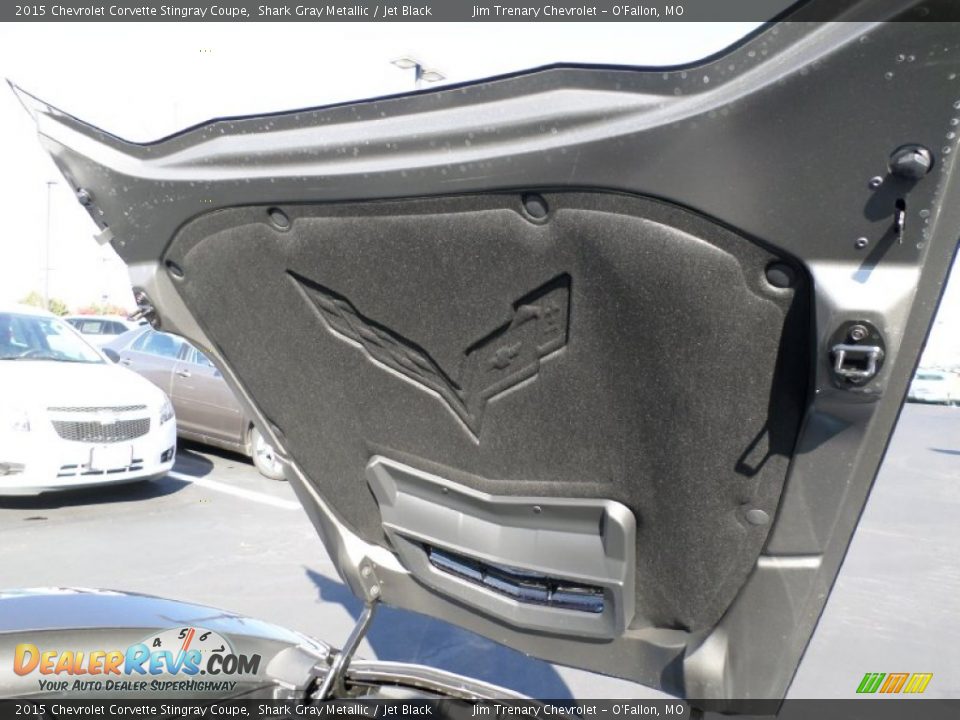 2015 Chevrolet Corvette Stingray Coupe Shark Gray Metallic / Jet Black Photo #33