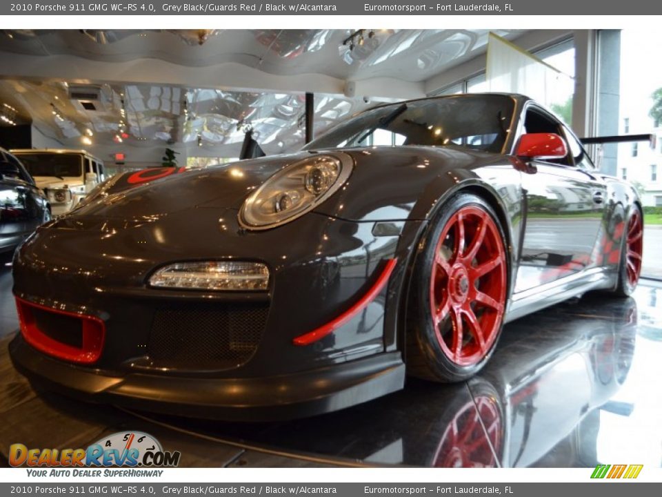 2010 Porsche 911 GMG WC-RS 4.0 Grey Black/Guards Red / Black w/Alcantara Photo #1