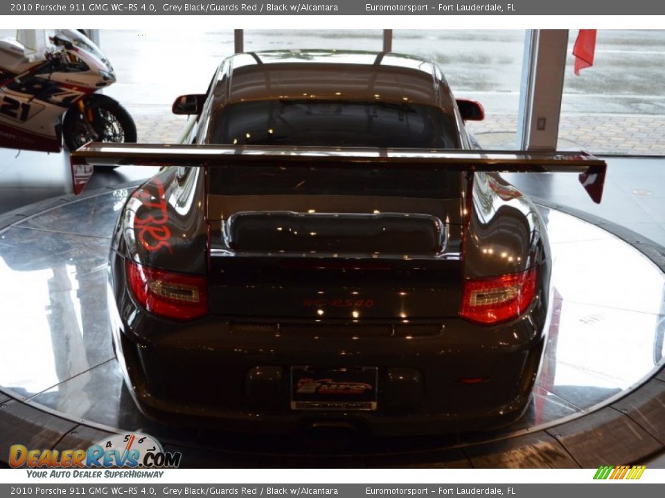 2010 Porsche 911 GMG WC-RS 4.0 Grey Black/Guards Red / Black w/Alcantara Photo #5