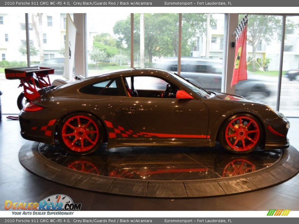 2010 Porsche 911 GMG WC-RS 4.0 Grey Black/Guards Red / Black w/Alcantara Photo #9