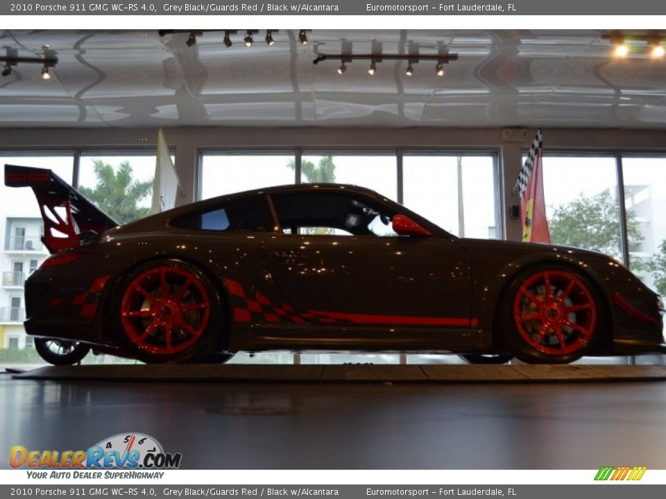 2010 Porsche 911 GMG WC-RS 4.0 Grey Black/Guards Red / Black w/Alcantara Photo #11