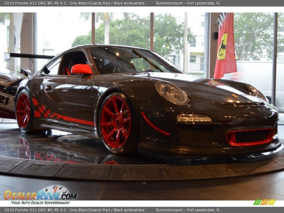 2010 Porsche 911 GMG WC-RS 4.0 Grey Black/Guards Red / Black w/Alcantara Photo #13