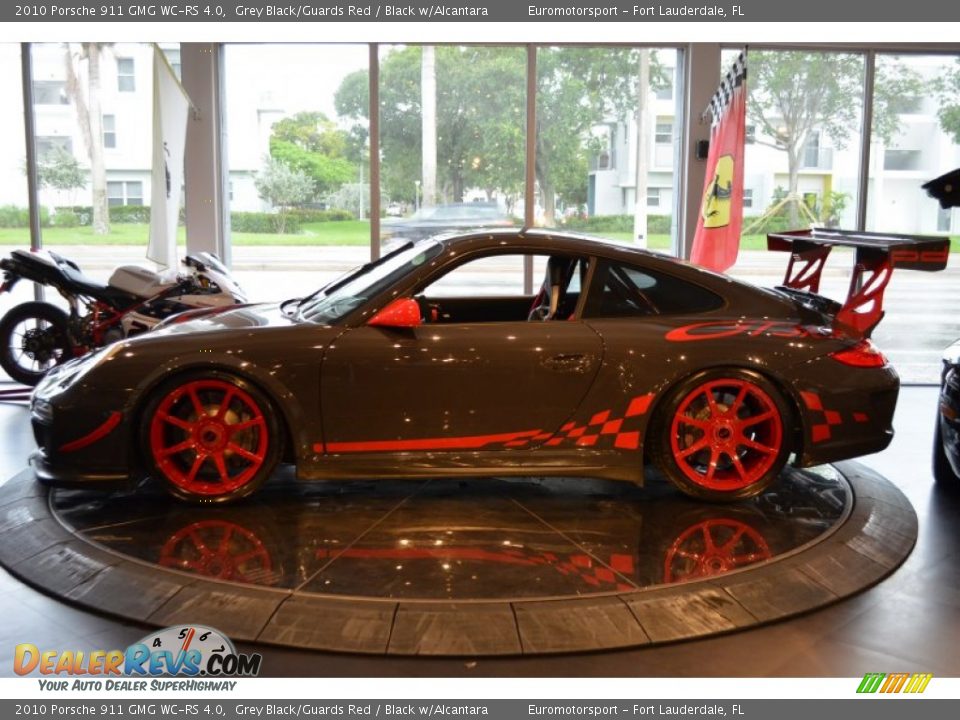 2010 Porsche 911 GMG WC-RS 4.0 Grey Black/Guards Red / Black w/Alcantara Photo #23