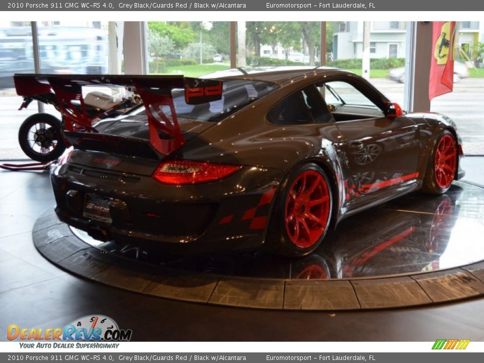 2010 Porsche 911 GMG WC-RS 4.0 Grey Black/Guards Red / Black w/Alcantara Photo #33