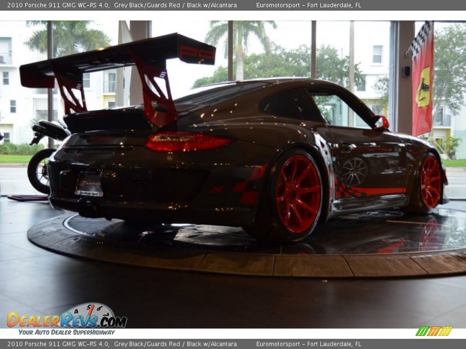 2010 Porsche 911 GMG WC-RS 4.0 Grey Black/Guards Red / Black w/Alcantara Photo #34