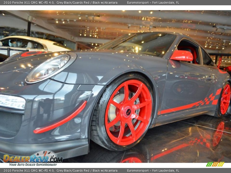 2010 Porsche 911 GMG WC-RS 4.0 Grey Black/Guards Red / Black w/Alcantara Photo #60