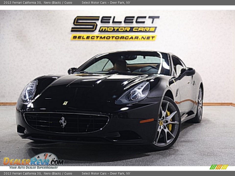 2013 Ferrari California 30 Nero (Black) / Cuoio Photo #1