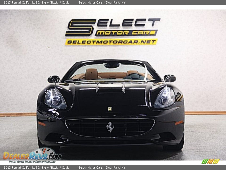 2013 Ferrari California 30 Nero (Black) / Cuoio Photo #2