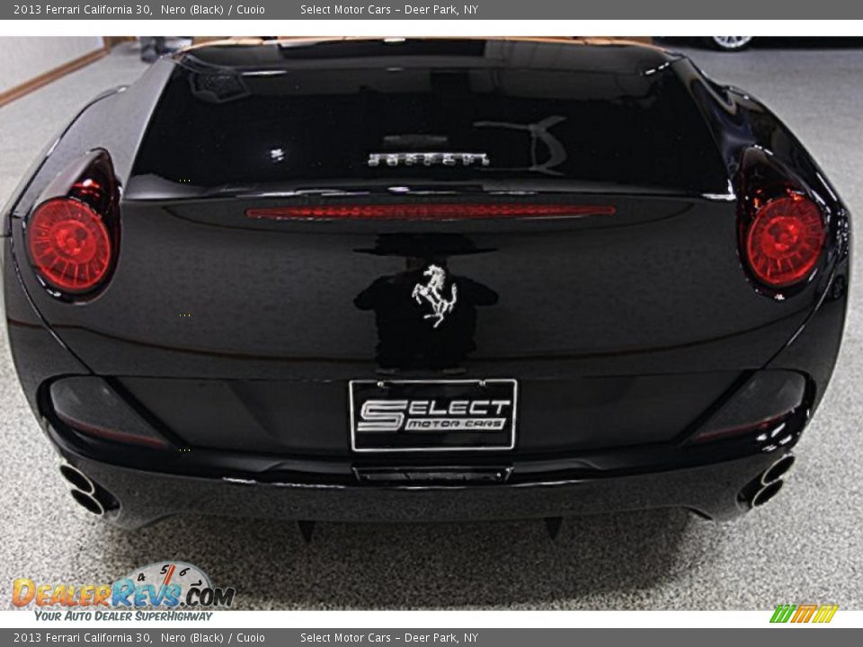 2013 Ferrari California 30 Nero (Black) / Cuoio Photo #5