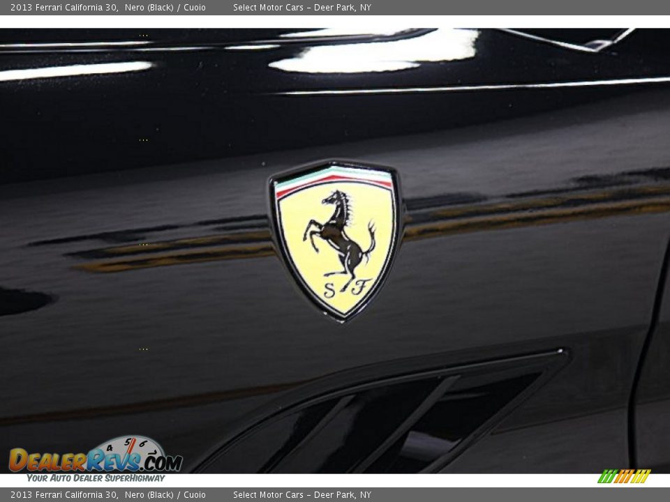 2013 Ferrari California 30 Nero (Black) / Cuoio Photo #6