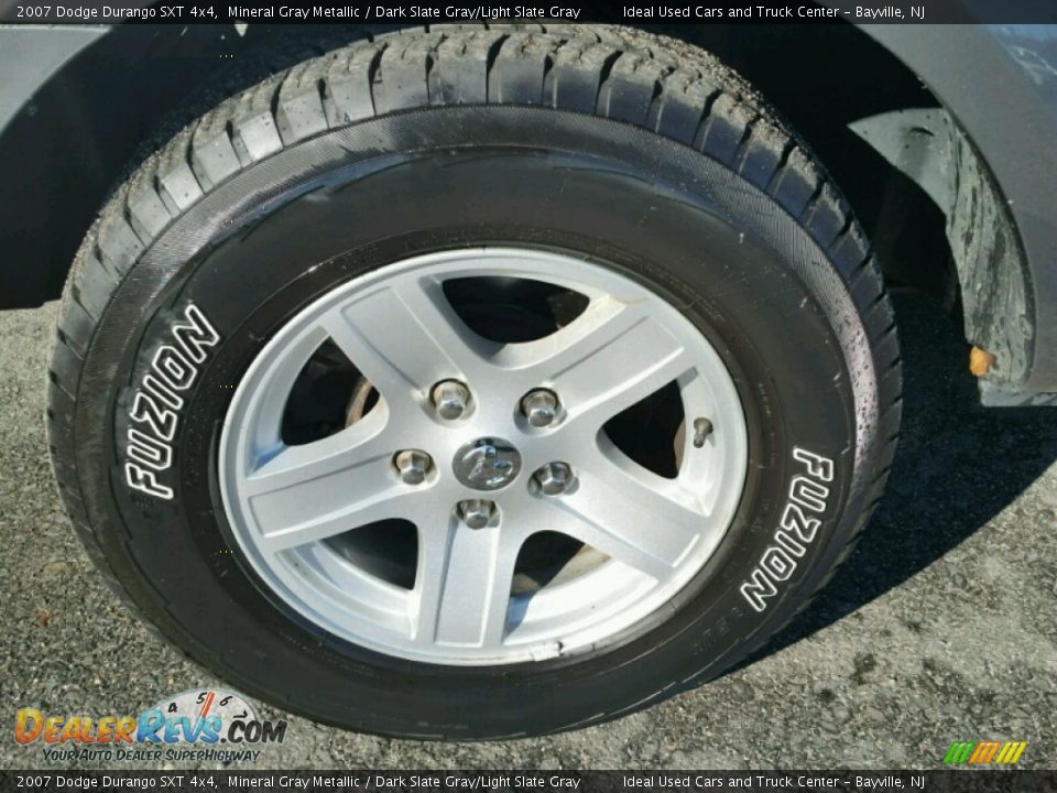 2007 Dodge Durango SXT 4x4 Mineral Gray Metallic / Dark Slate Gray/Light Slate Gray Photo #3