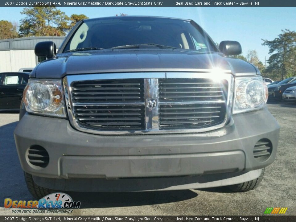 2007 Dodge Durango SXT 4x4 Mineral Gray Metallic / Dark Slate Gray/Light Slate Gray Photo #4