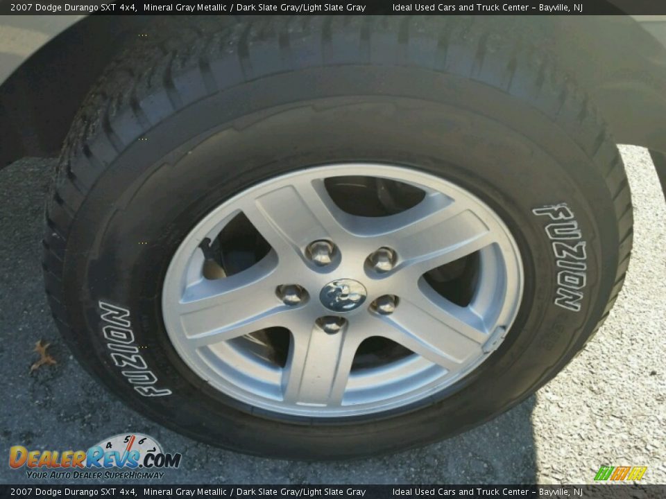 2007 Dodge Durango SXT 4x4 Mineral Gray Metallic / Dark Slate Gray/Light Slate Gray Photo #6