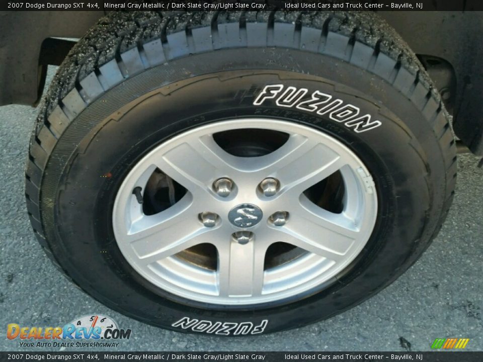 2007 Dodge Durango SXT 4x4 Mineral Gray Metallic / Dark Slate Gray/Light Slate Gray Photo #7