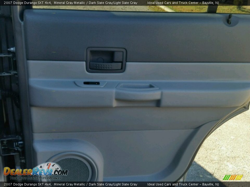 2007 Dodge Durango SXT 4x4 Mineral Gray Metallic / Dark Slate Gray/Light Slate Gray Photo #10
