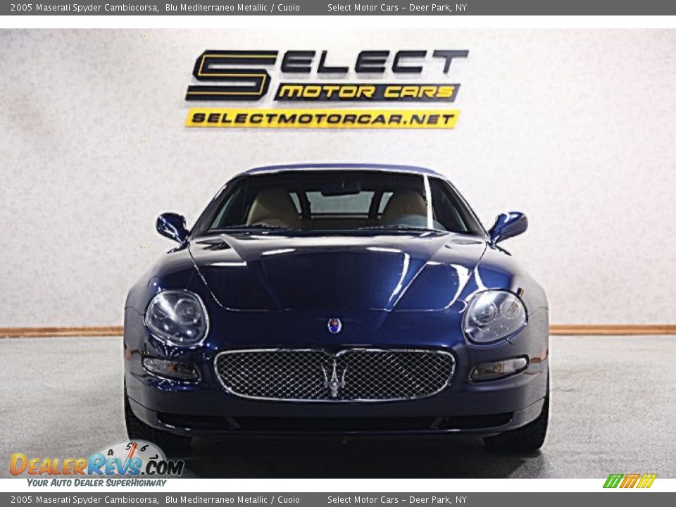 2005 Maserati Spyder Cambiocorsa Blu Mediterraneo Metallic / Cuoio Photo #2