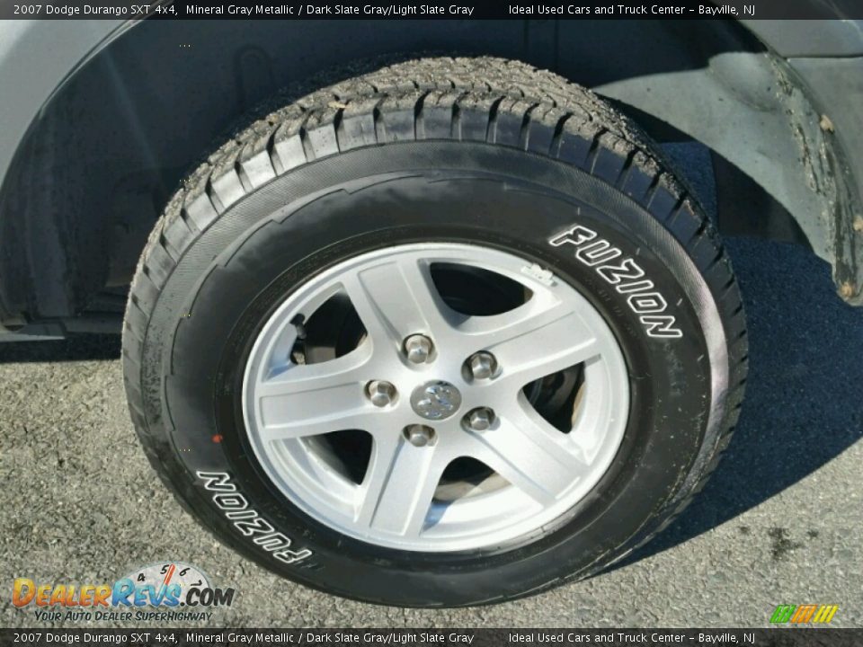 2007 Dodge Durango SXT 4x4 Mineral Gray Metallic / Dark Slate Gray/Light Slate Gray Photo #16