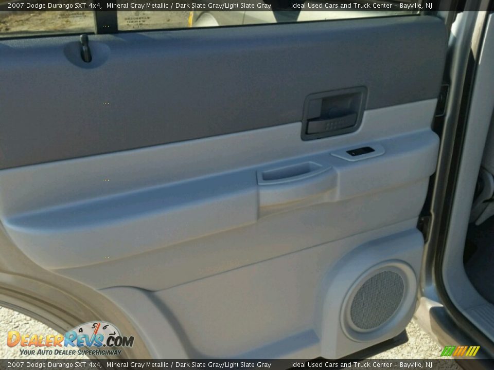2007 Dodge Durango SXT 4x4 Mineral Gray Metallic / Dark Slate Gray/Light Slate Gray Photo #18