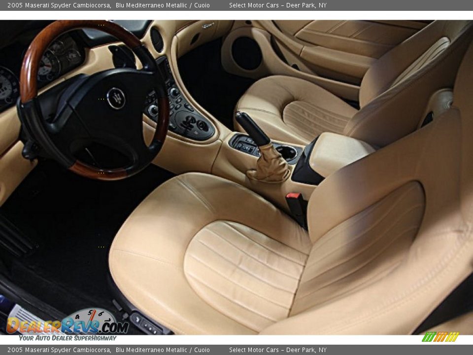 Cuoio Interior - 2005 Maserati Spyder Cambiocorsa Photo #8