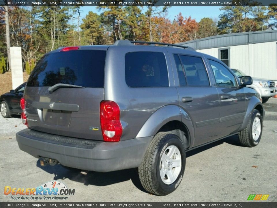 2007 Dodge Durango SXT 4x4 Mineral Gray Metallic / Dark Slate Gray/Light Slate Gray Photo #26