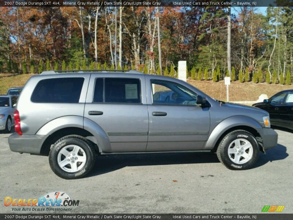 2007 Dodge Durango SXT 4x4 Mineral Gray Metallic / Dark Slate Gray/Light Slate Gray Photo #27