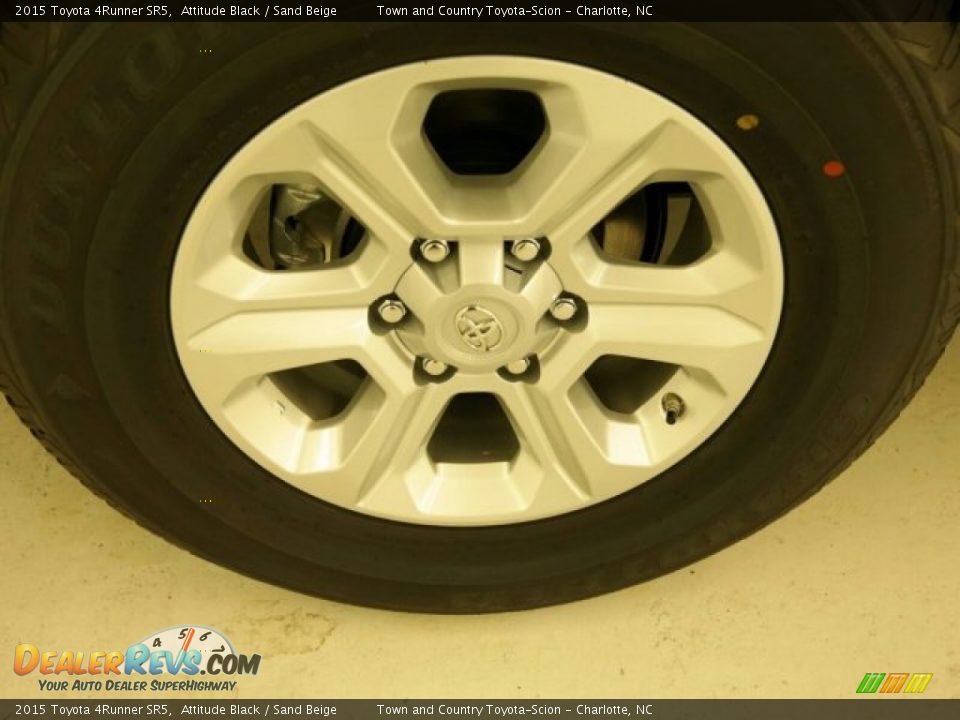 2015 Toyota 4Runner SR5 Attitude Black / Sand Beige Photo #2