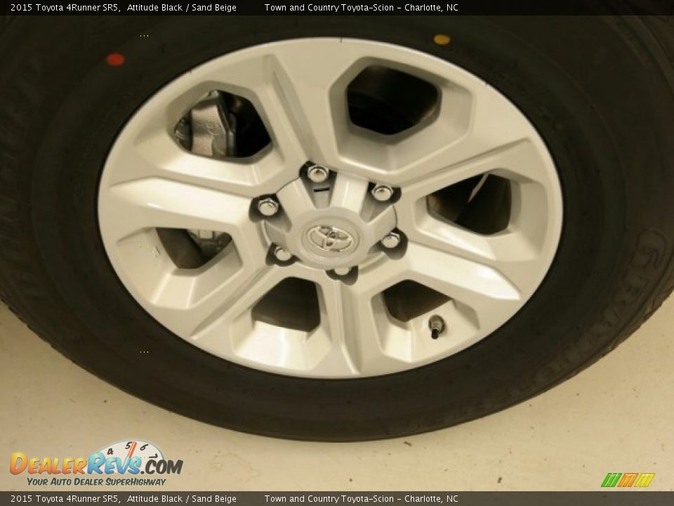2015 Toyota 4Runner SR5 Attitude Black / Sand Beige Photo #3