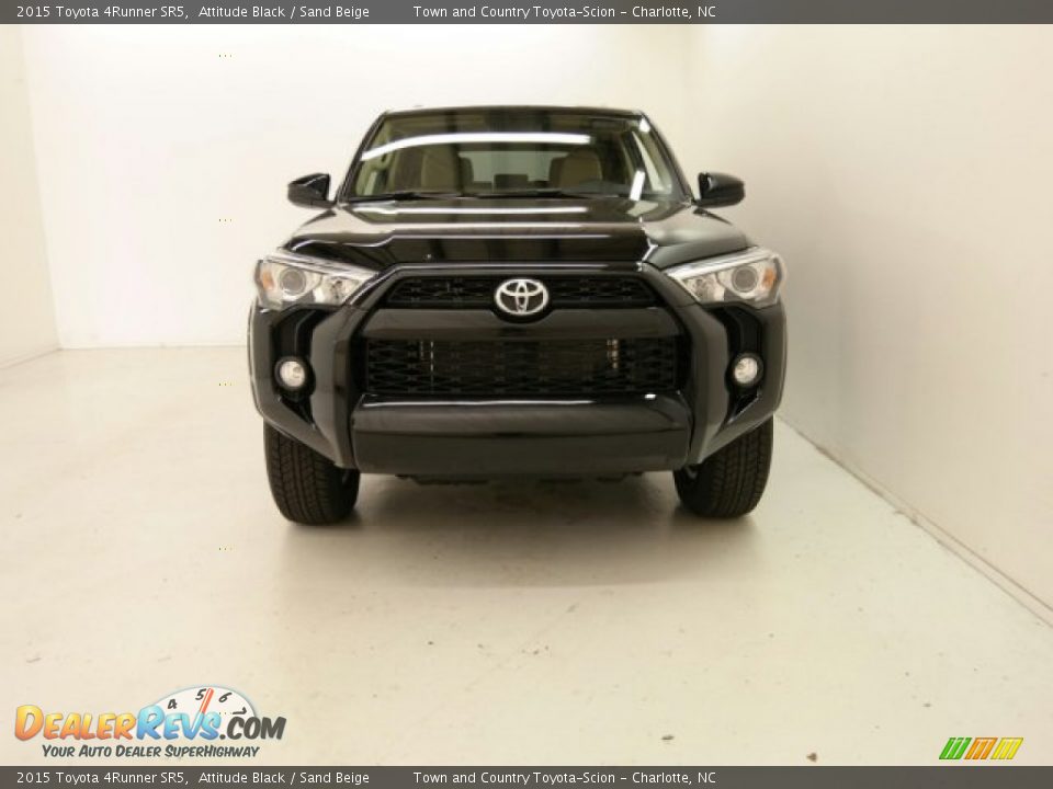 2015 Toyota 4Runner SR5 Attitude Black / Sand Beige Photo #5