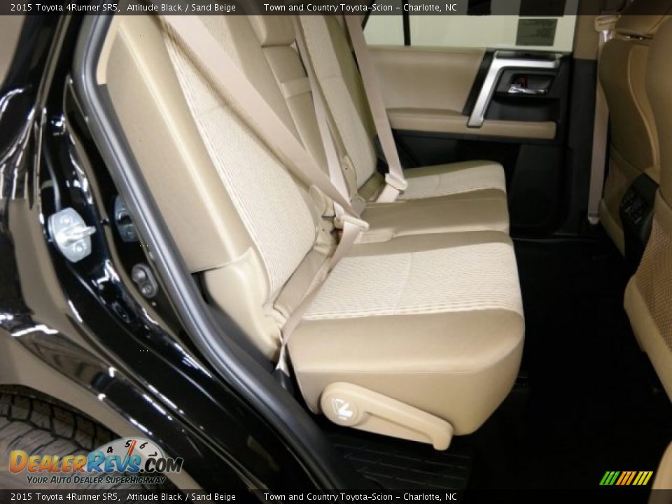 2015 Toyota 4Runner SR5 Attitude Black / Sand Beige Photo #8