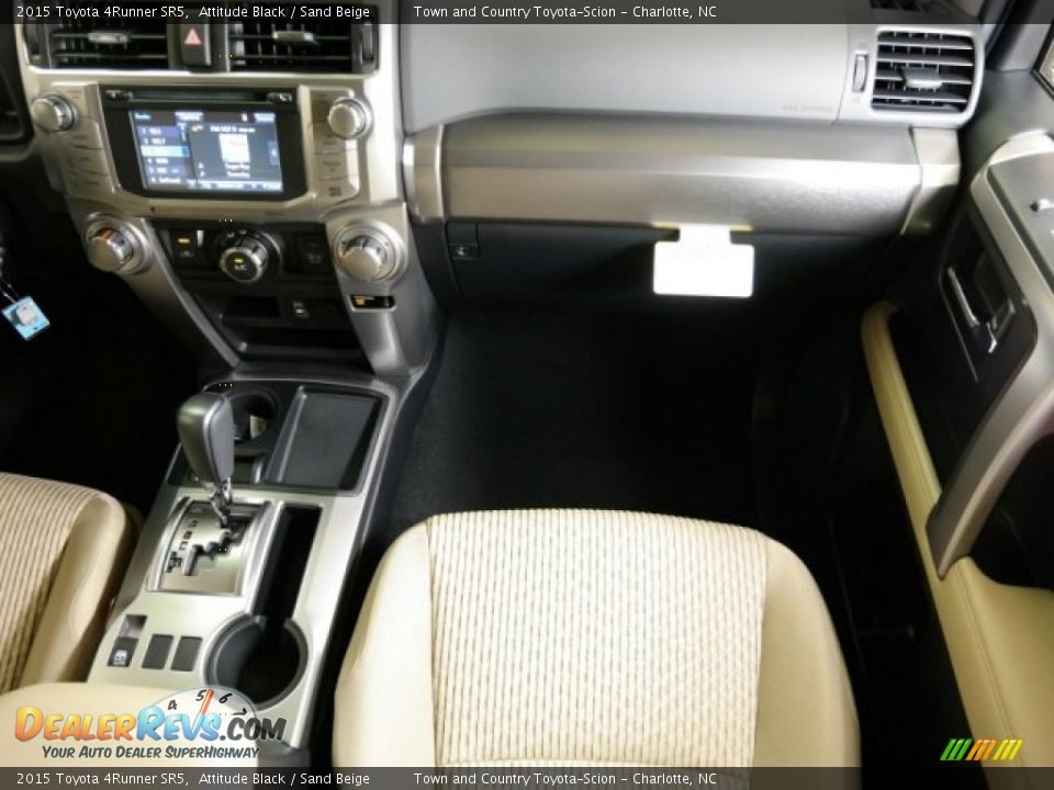 2015 Toyota 4Runner SR5 Attitude Black / Sand Beige Photo #10