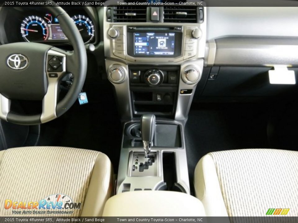 2015 Toyota 4Runner SR5 Attitude Black / Sand Beige Photo #11