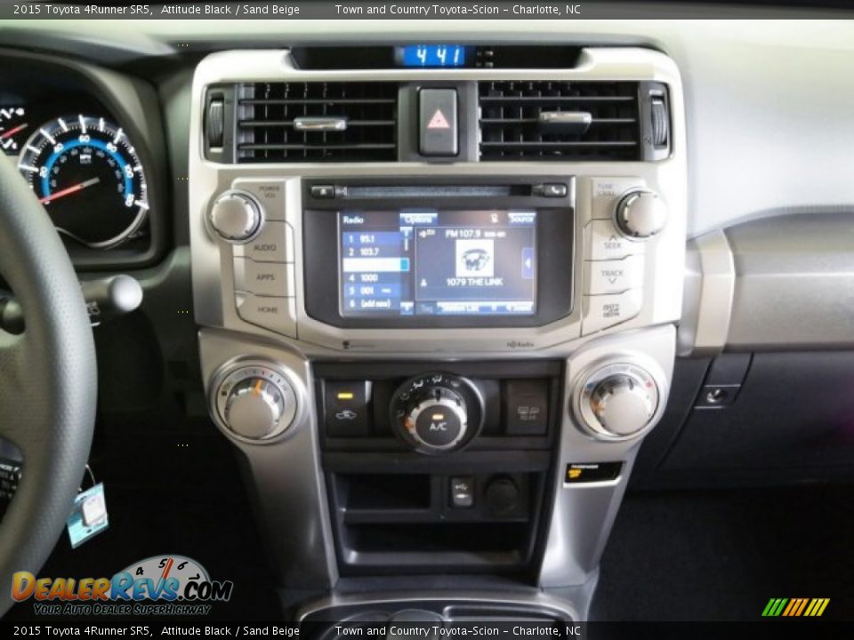 2015 Toyota 4Runner SR5 Attitude Black / Sand Beige Photo #13