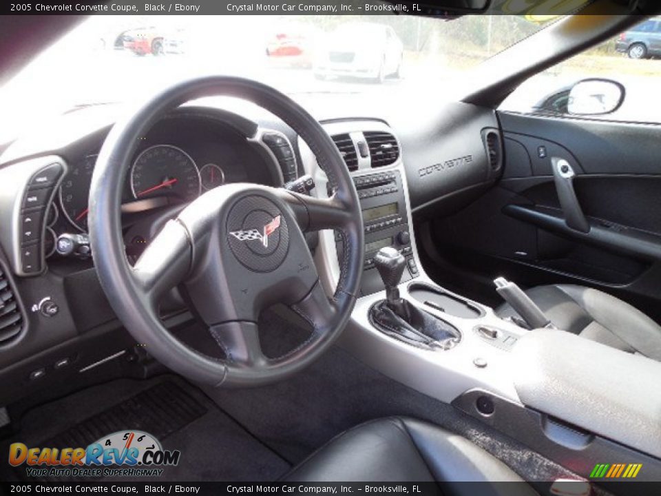 2005 Chevrolet Corvette Coupe Black / Ebony Photo #5