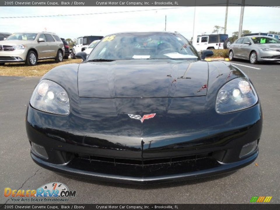 2005 Chevrolet Corvette Coupe Black / Ebony Photo #12