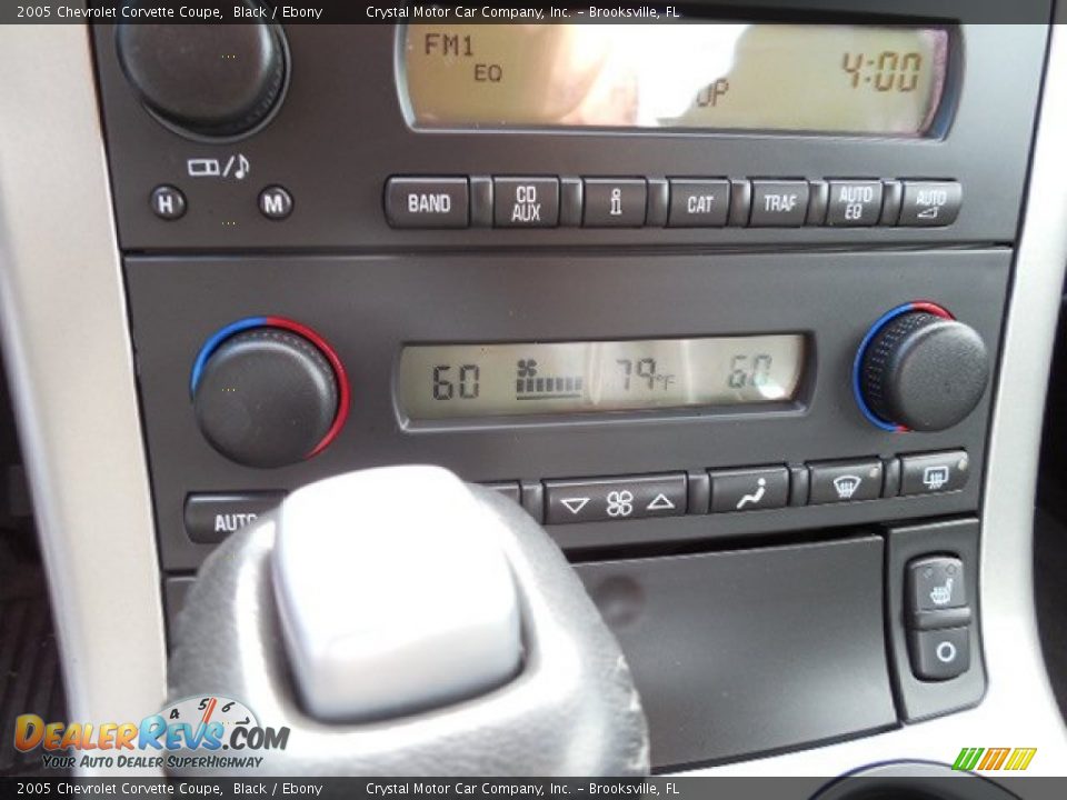 2005 Chevrolet Corvette Coupe Black / Ebony Photo #19