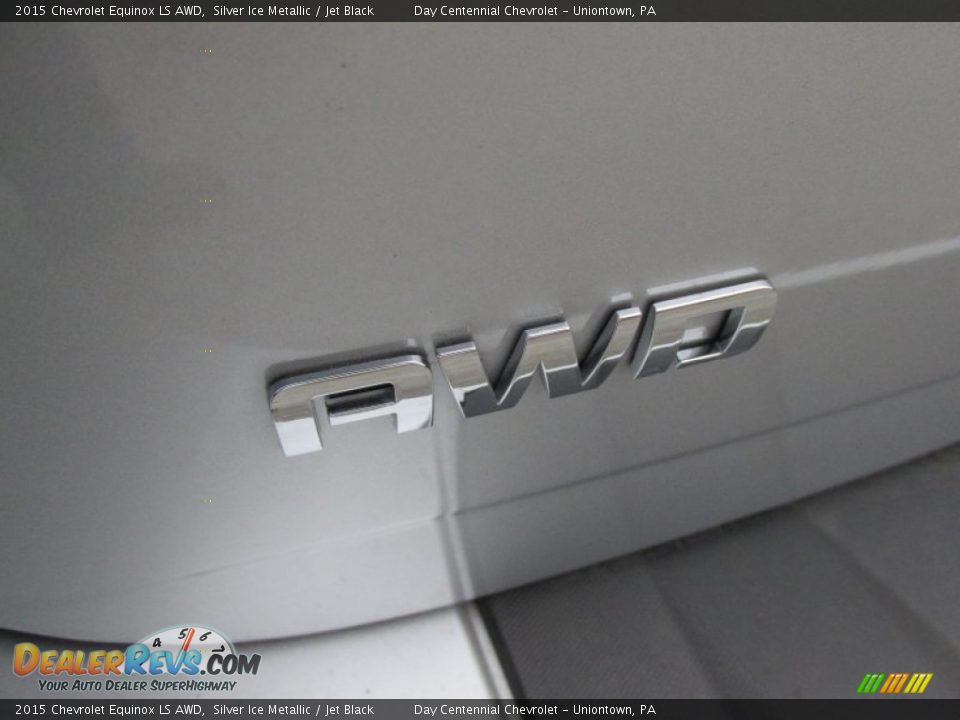 2015 Chevrolet Equinox LS AWD Silver Ice Metallic / Jet Black Photo #5