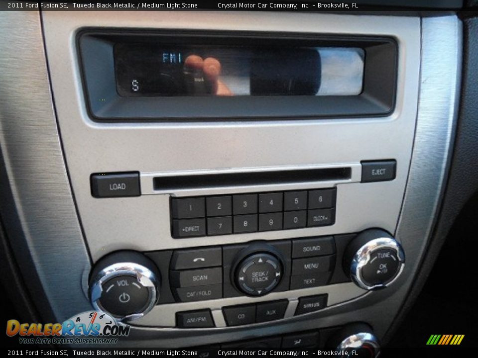 2011 Ford Fusion SE Tuxedo Black Metallic / Medium Light Stone Photo #19