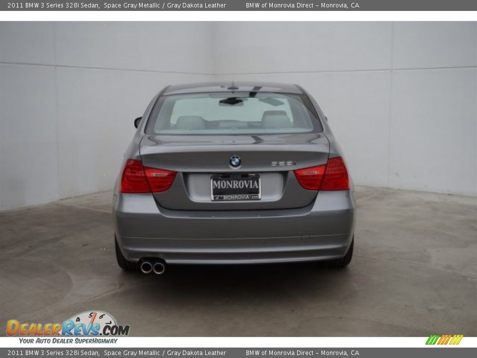 2011 BMW 3 Series 328i Sedan Space Gray Metallic / Gray Dakota Leather Photo #8