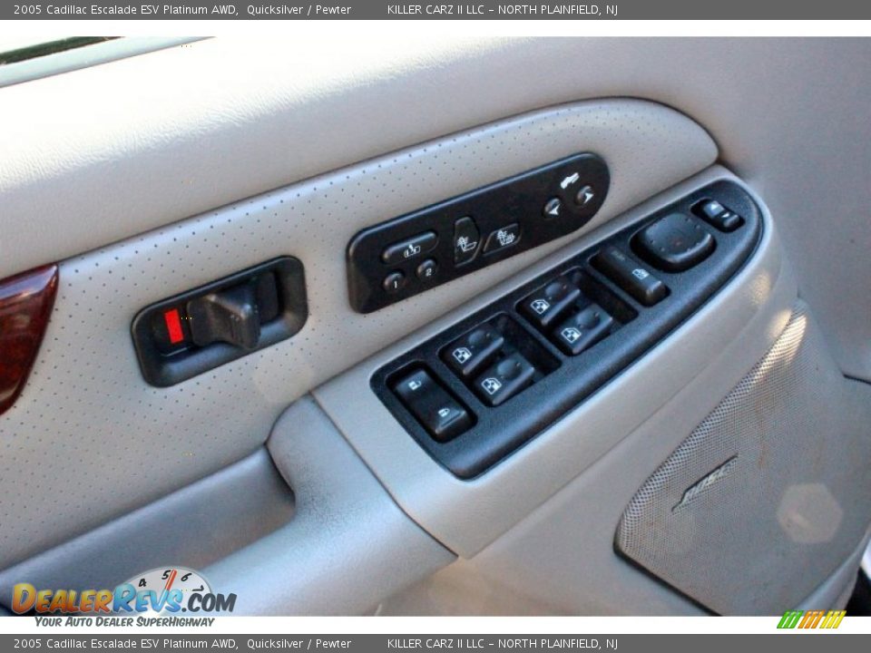2005 Cadillac Escalade ESV Platinum AWD Quicksilver / Pewter Photo #12