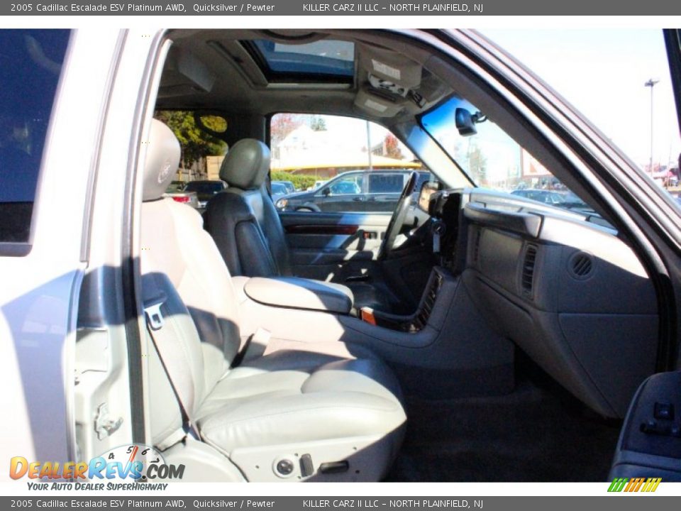 2005 Cadillac Escalade ESV Platinum AWD Quicksilver / Pewter Photo #23