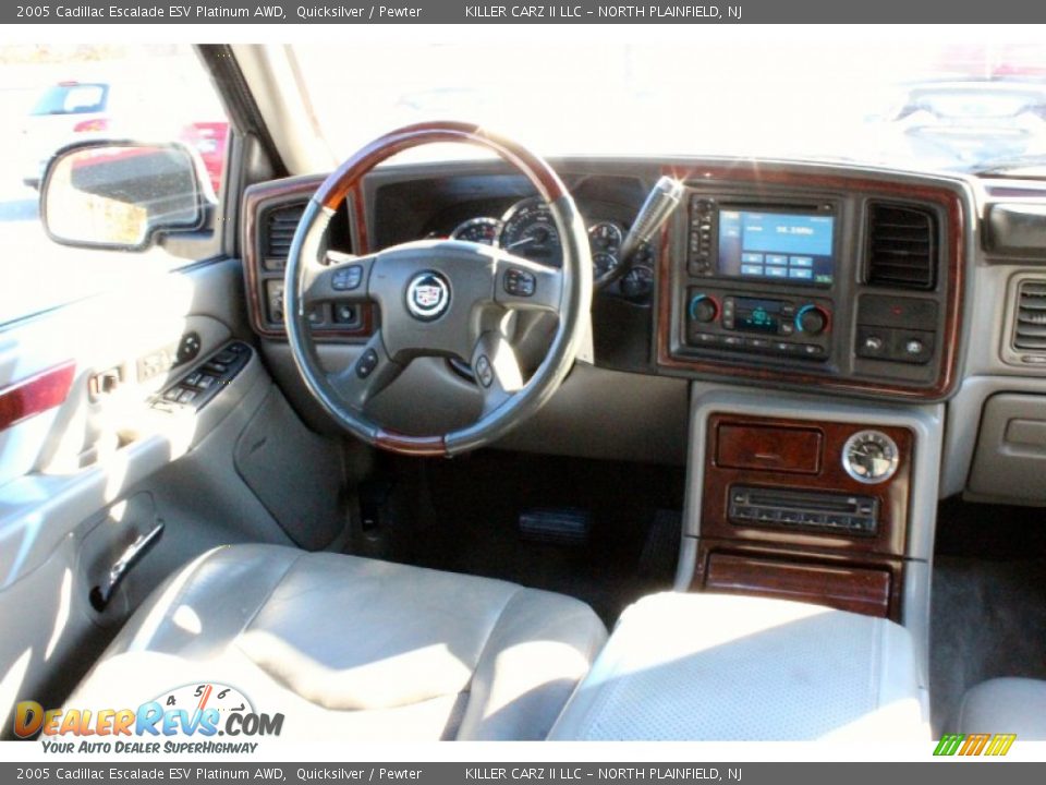 2005 Cadillac Escalade ESV Platinum AWD Quicksilver / Pewter Photo #25