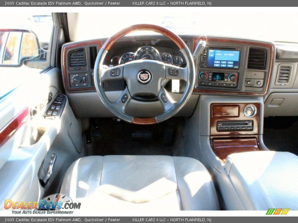 2005 Cadillac Escalade ESV Platinum AWD Quicksilver / Pewter Photo #27
