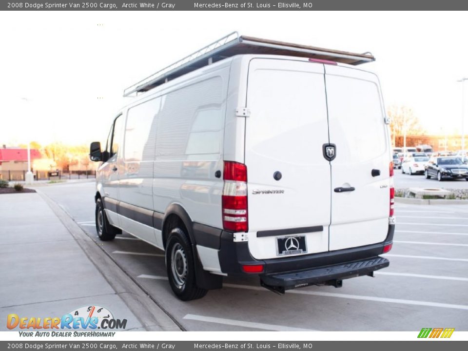 2008 Dodge Sprinter Van 2500 Cargo Arctic White / Gray Photo #5