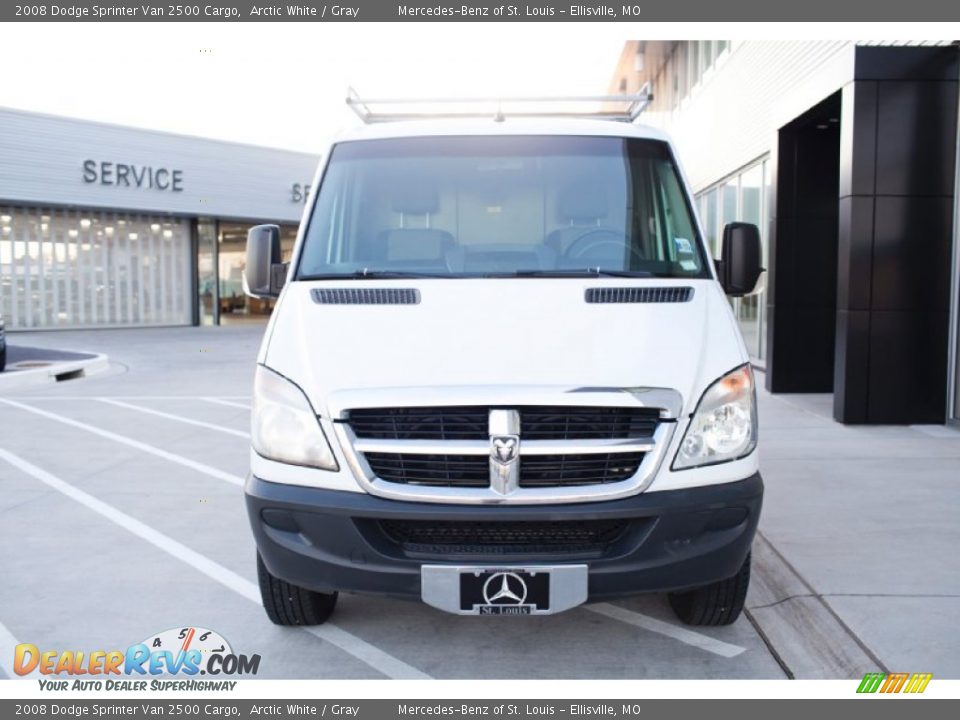 2008 Dodge Sprinter Van 2500 Cargo Arctic White / Gray Photo #6