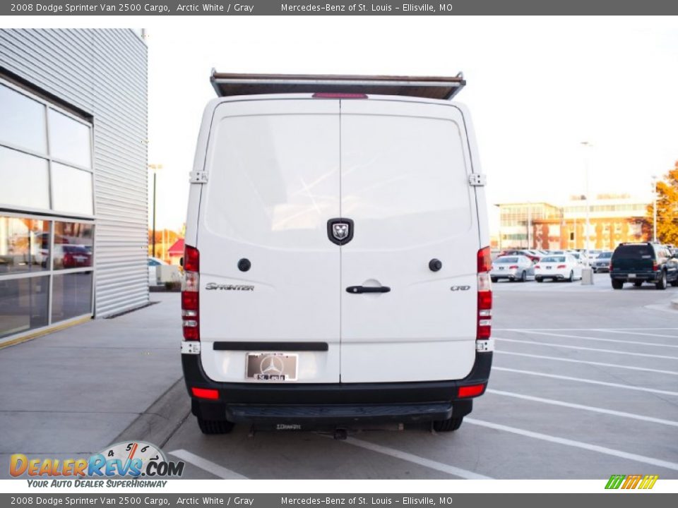 2008 Dodge Sprinter Van 2500 Cargo Arctic White / Gray Photo #7