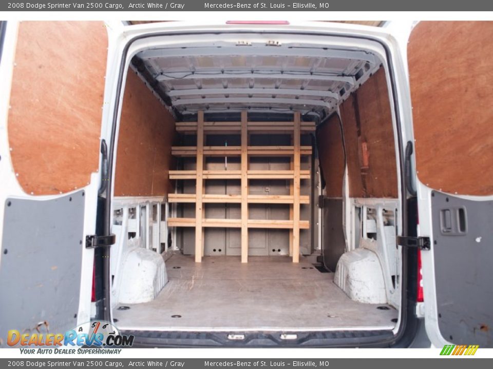 2008 Dodge Sprinter Van 2500 Cargo Arctic White / Gray Photo #9